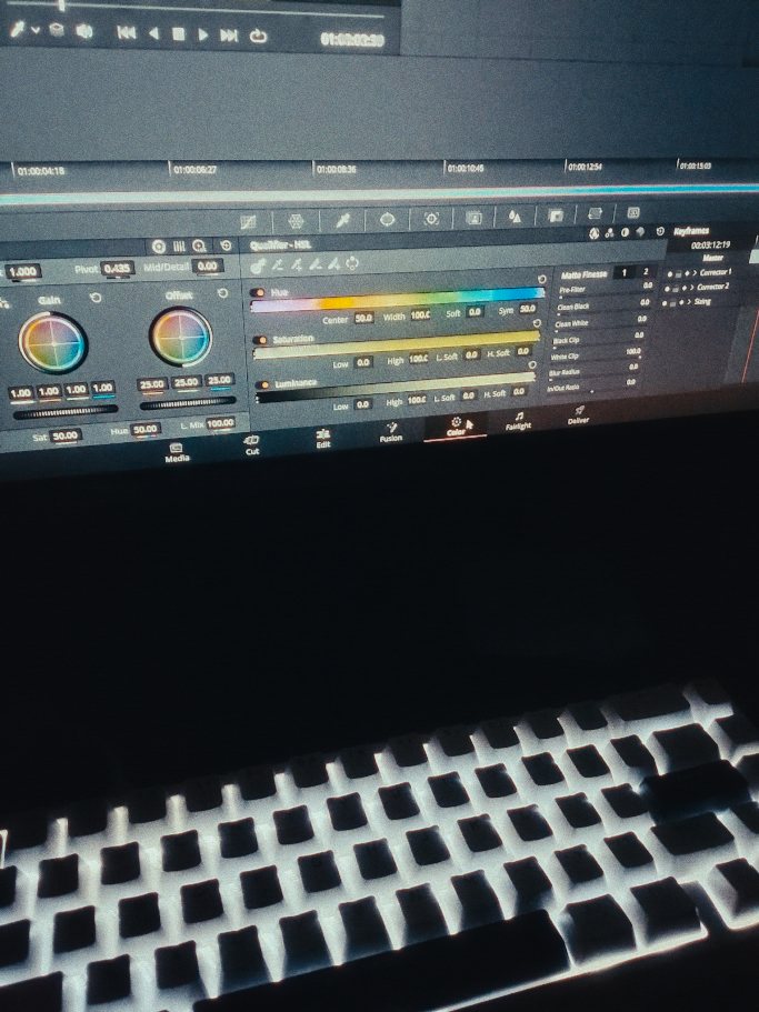 Color Grading to Produce better Video for Story